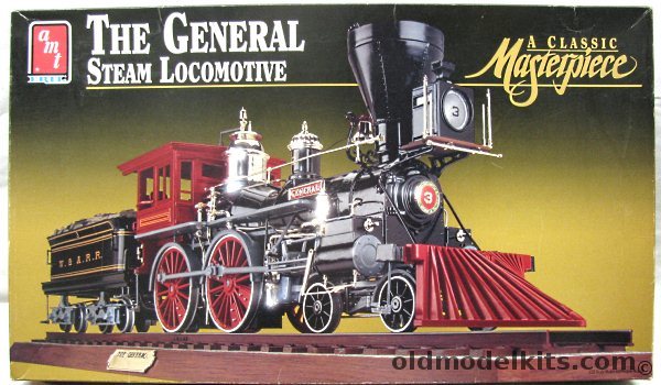 AMT 1/25 The General 4-4-0 American Standard Steam Locomotive - (ex MPC